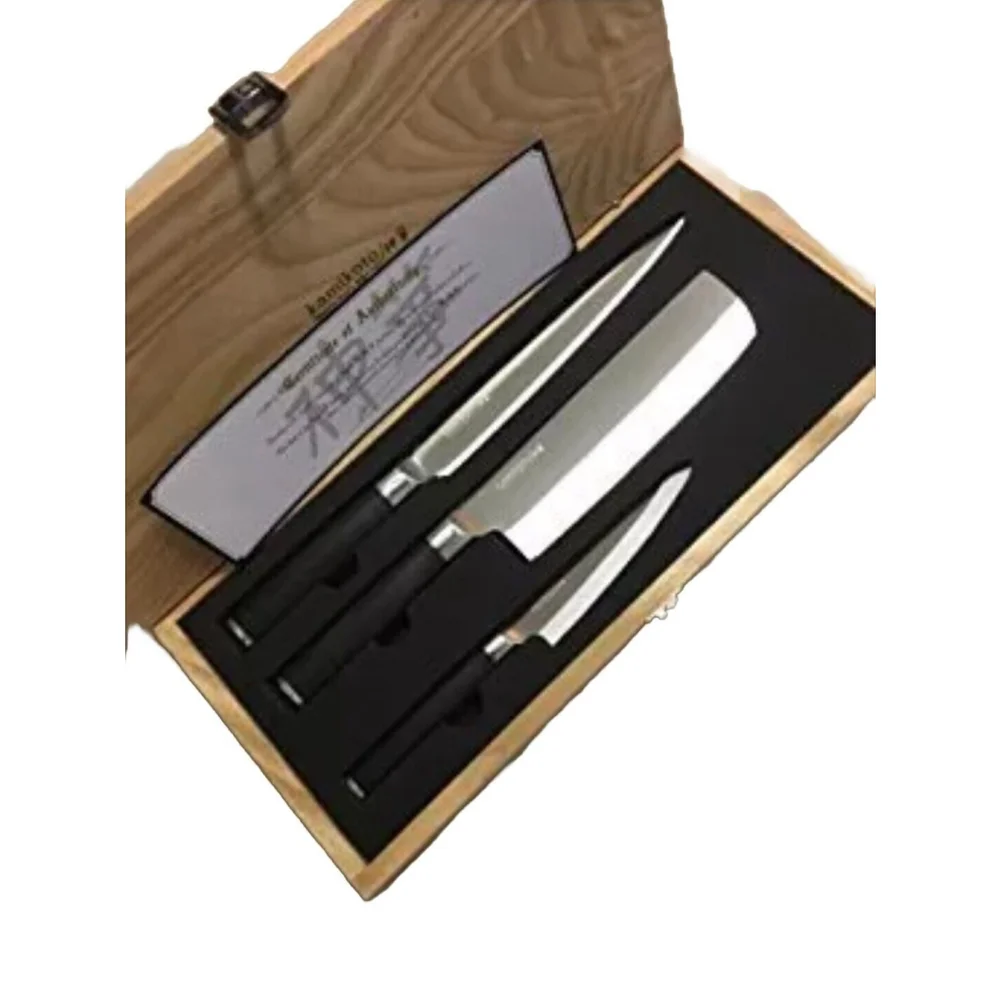 Kitchen knife set - Best Chef Knives - Ibaraki Steel- Japanese Kitchen Knives - Picture 5 of 13